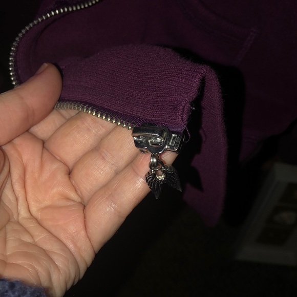 Victoria Secret purple Hoodie with angel design - Picture 10 of 11